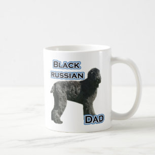 Black Russian Terrier Dad 4 Coffee Mug