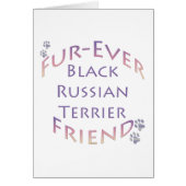 Black Russian Terrier Furever (Front)