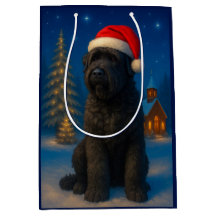 Black Russian Terrier Holiday