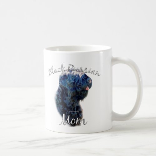 Black Russian Terrier Mom 2 Coffee Mug