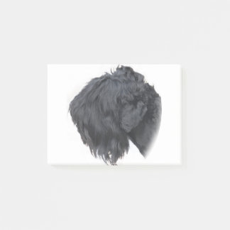 Black Russian Terrier Post-it Notes