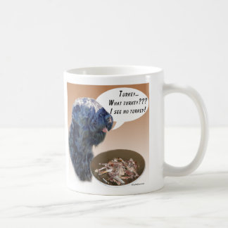 Black Russian Terrier Turkey Coffee Mug