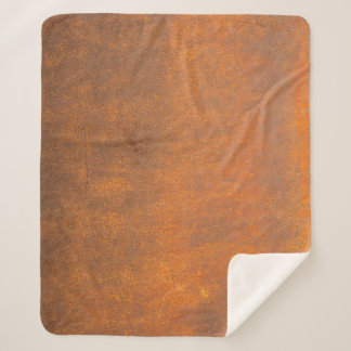 Black rust, metal texture close-up. sherpa blanket