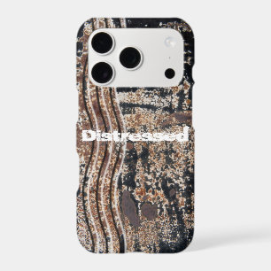 Black Rusty Metal Grunge Photograph iPhone 17 Pro Case