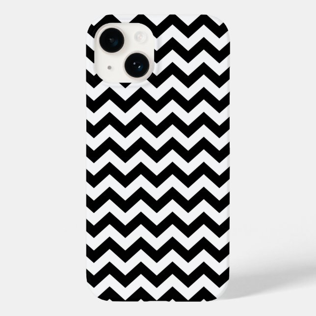 Black Safari Chevron Case-Mate iPhone Case (Back)