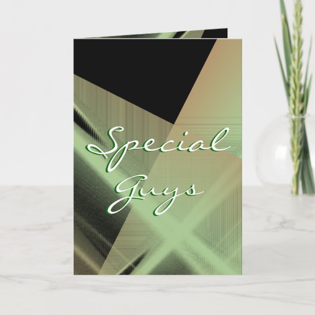 Black-Sage graphic card-customize any occasion Card (Front)