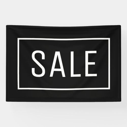 BLACK SALE SIGN 