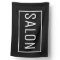 BLACK SALON SIGN FLAG