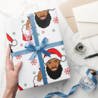 Personalized Letter/Gift From Santa Wrapping Paper