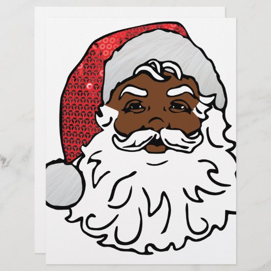 black santa claus (Front/Back)
