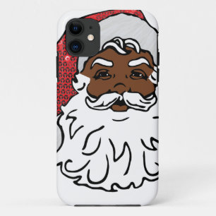 black santa claus iPhone 11 case