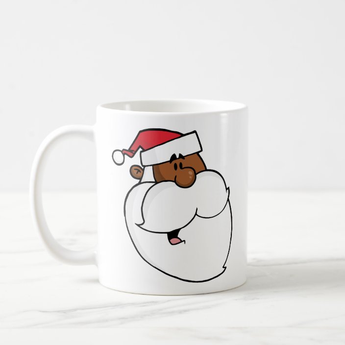 Black Santa Claus Coffee Mug | Zazzle.com