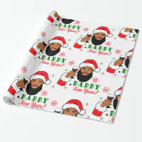 Modern Black Santa African American Christmas Bath Towel Set, Zazzle