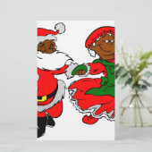black santa mrs claus (Standing Front)