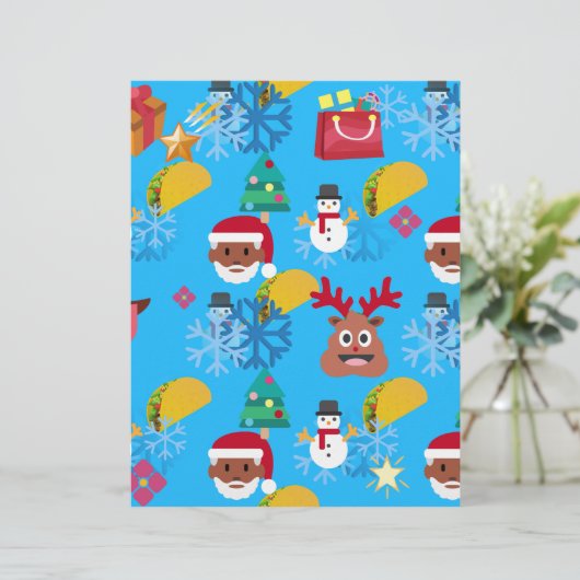 black santa taco christmas (Standing Front)