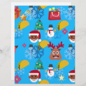 black santa taco christmas (Front/Back)