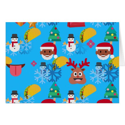 black santa taco christmas (Front Horizontal)