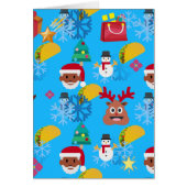 black santa taco christmas (Front)