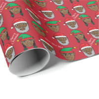 Personalized Letter/Gift From Santa Wrapping Paper