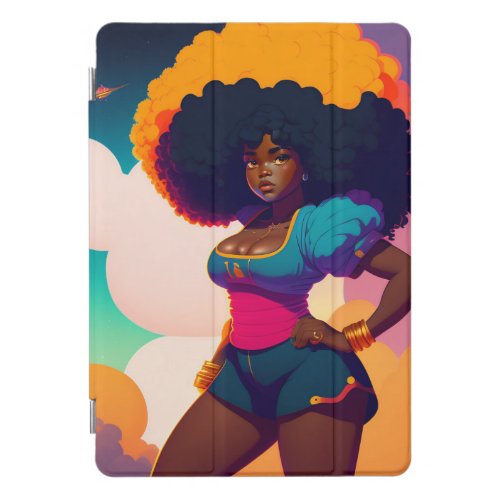 Black Sassy  Bold Girl International Womens Day iPad Pro Cover