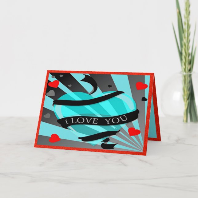 Black Satin - Holiday Card (Front)