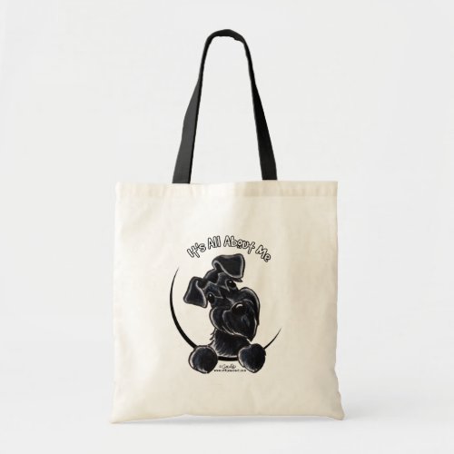 Black Schnauzer IAAM Tote Bag