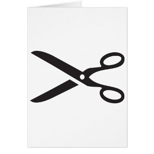 Black Scissors Cards
