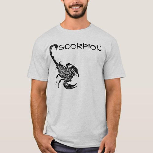 Black Scorpion Arachnid 1 T_Shirt