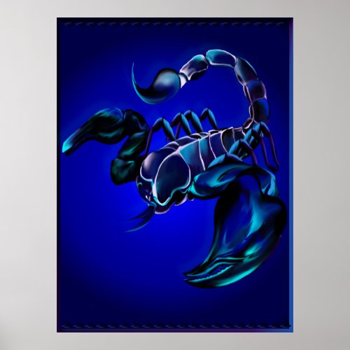Black Scorpion Posters