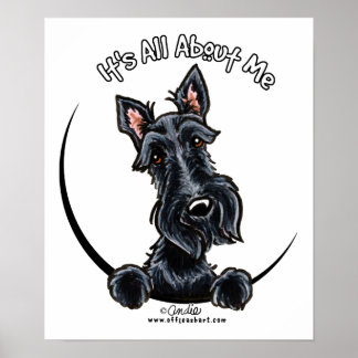 Black Scottie IAAM Poster