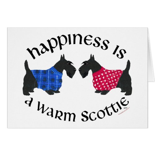 Black Scottish Terriers Happiness