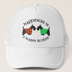 Black Scottish Terriers Happiness Trucker Hat