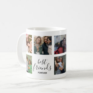 black Script   Best Friends Photo Coffee Mug