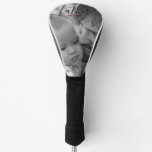 Black Script Father Established Year Photo Golf Head Cover Black Script Father Established Year Photo Golf Head Cover