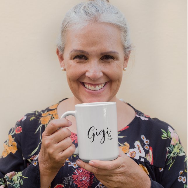 Black Script Gigi Established  Coffee Mug (Creator Uploaded)