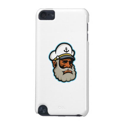 Black Sea Captain or Skipper Mascot iPod Touch (5th Generation) Case