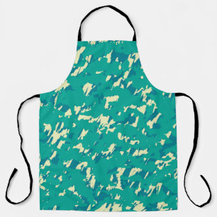 Black Seamless Color vintage Art. Vivid Repeated A Apron