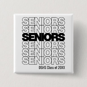 Black Seniors Seniors Seniors Button