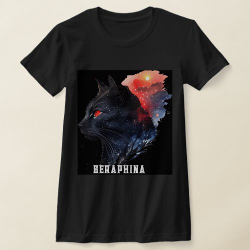 black Seraphina tshirt for women