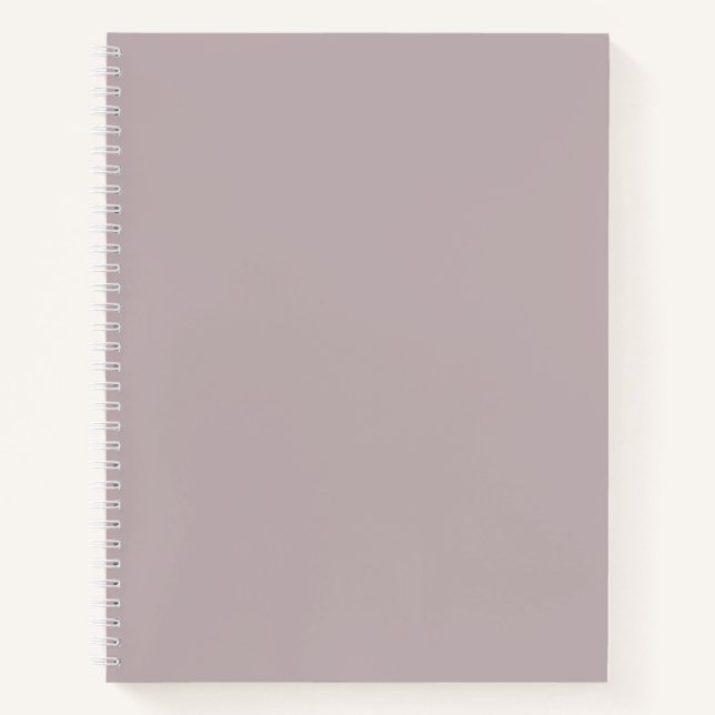 Black Shadows  (solid color)  Notebook (Front)