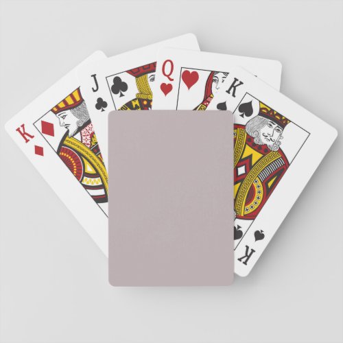 Black Shadows  solid color  Playing Cards