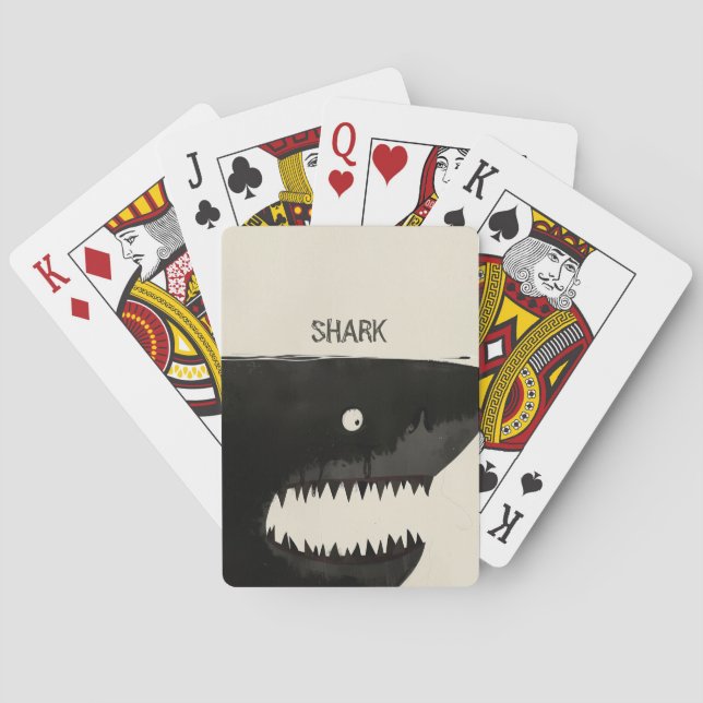 Black Shark Poker Cards (Back)