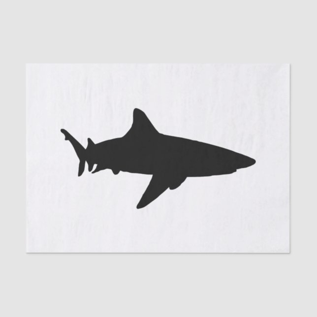Black Shark Tissue Paper (Front)
