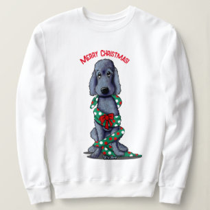 Black Shaved Goldendoodle Plus Size Sweatshirt