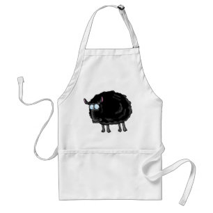 Black sheep adult apron