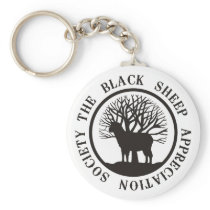 Black Sheep Appreciation Society Keychain