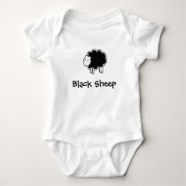 Black Sheep Baby Bodysuit