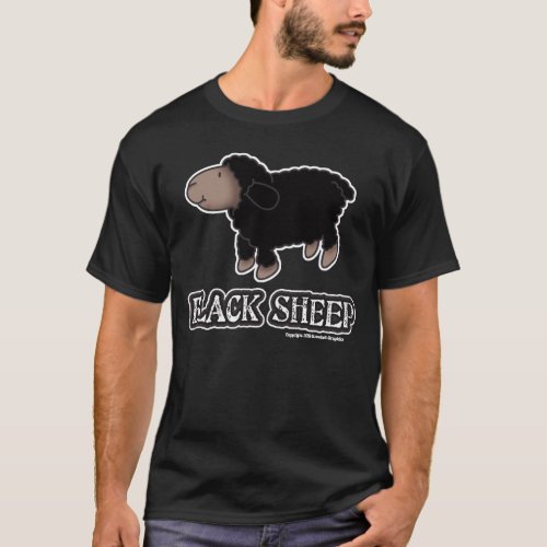 Black Sheep Basic Dark T_Shirt