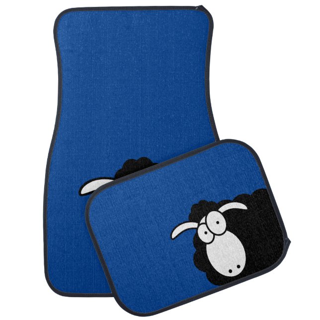 Black Sheep car floor mat (Set)