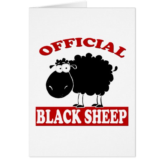 Black Sheep Cards (Front)